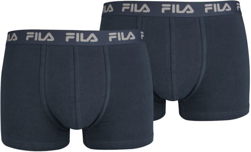 Fitness Unterwäsche Fila FU5004 Man Boxer 2-Pack Navy/Navy XL Fitness Unterwäsche