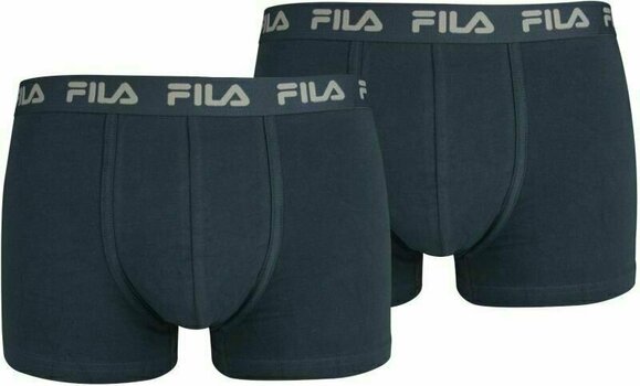 Sous-vêtements de sport Fila FU5004 Man Boxer 2-Pack Navy/Navy XL Sous-vêtements de sport - 1