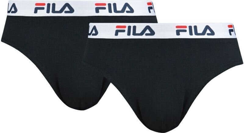 Fitness Underwear Fila FU5015 Man Brief 2-Pack Black L Fitness Underwear