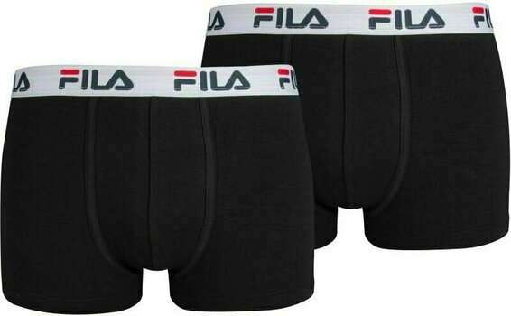 Aktivno spodnje perilo Fila FU5016 Man Boxer 2-Pack White-Black XL Aktivno spodnje perilo - 1