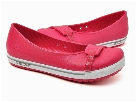Calzado para barco de mujer Crocs Crocband 2.5 Flat - Pink 41-42