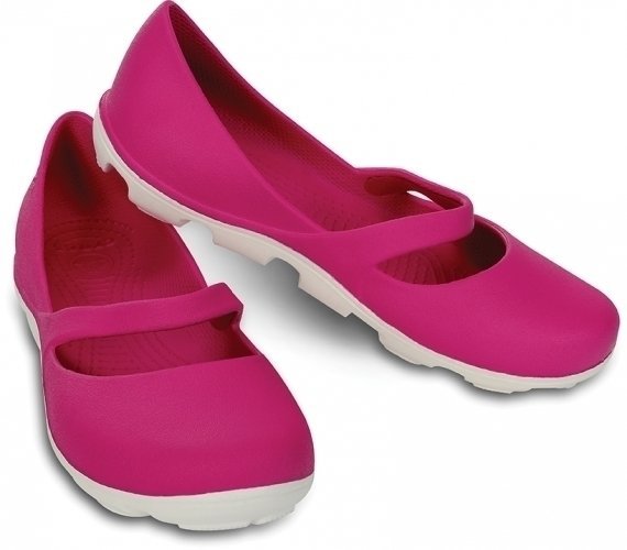 Chaussures de navigation femme Crocs Duet sport Mary Jane Pink 39-40