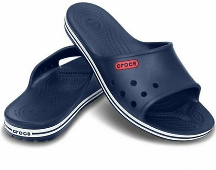 Унисекс обувки Crocs Crocband LowPro Slide Navy 37-38 - 1