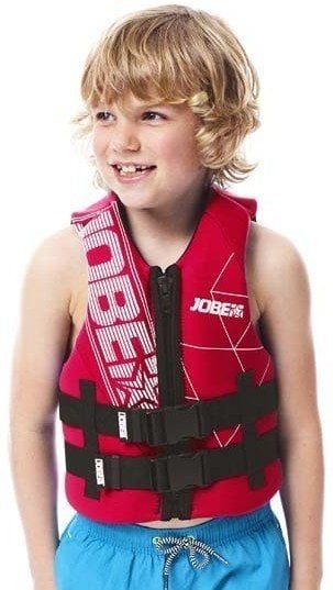 Colete de flutuação Jobe Neoprene Vest Kids Red - L/XL