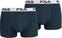 Bielizna do fitnessa Fila FU5016 Man Boxer 2-Pack Navy XL Bielizna do fitnessa