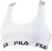 Lenjerie de fitness Fila FU6042 Woman Bra Alb/Alb L Lenjerie de fitness