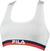 Fitness Unterwäsche Fila FU6048 Woman Bra White S Fitness Unterwäsche