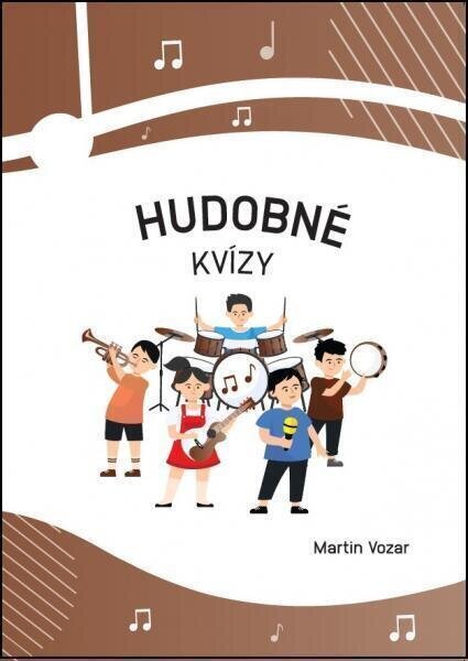 Edukacja muzyczna Martin Vozar Hudobné kvízy - zošit Nuty