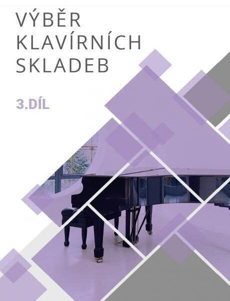 Music sheet for pianos Martin Vozar Výběr klavírních skladeb 3 Music Book