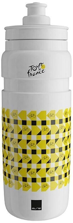 Bicycle bottle Elite Fly TdF Tour de France White 750 ml Bicycle bottle