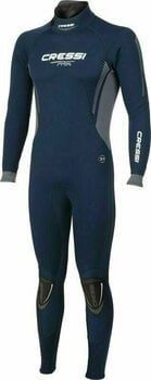 Wetsuit Cressi Wetsuit Fast Man 3.0 Blue L - 1