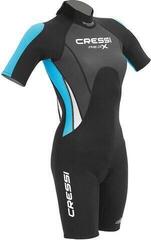 Wetsuit Cressi Med X Lady Black/Blue/Grey