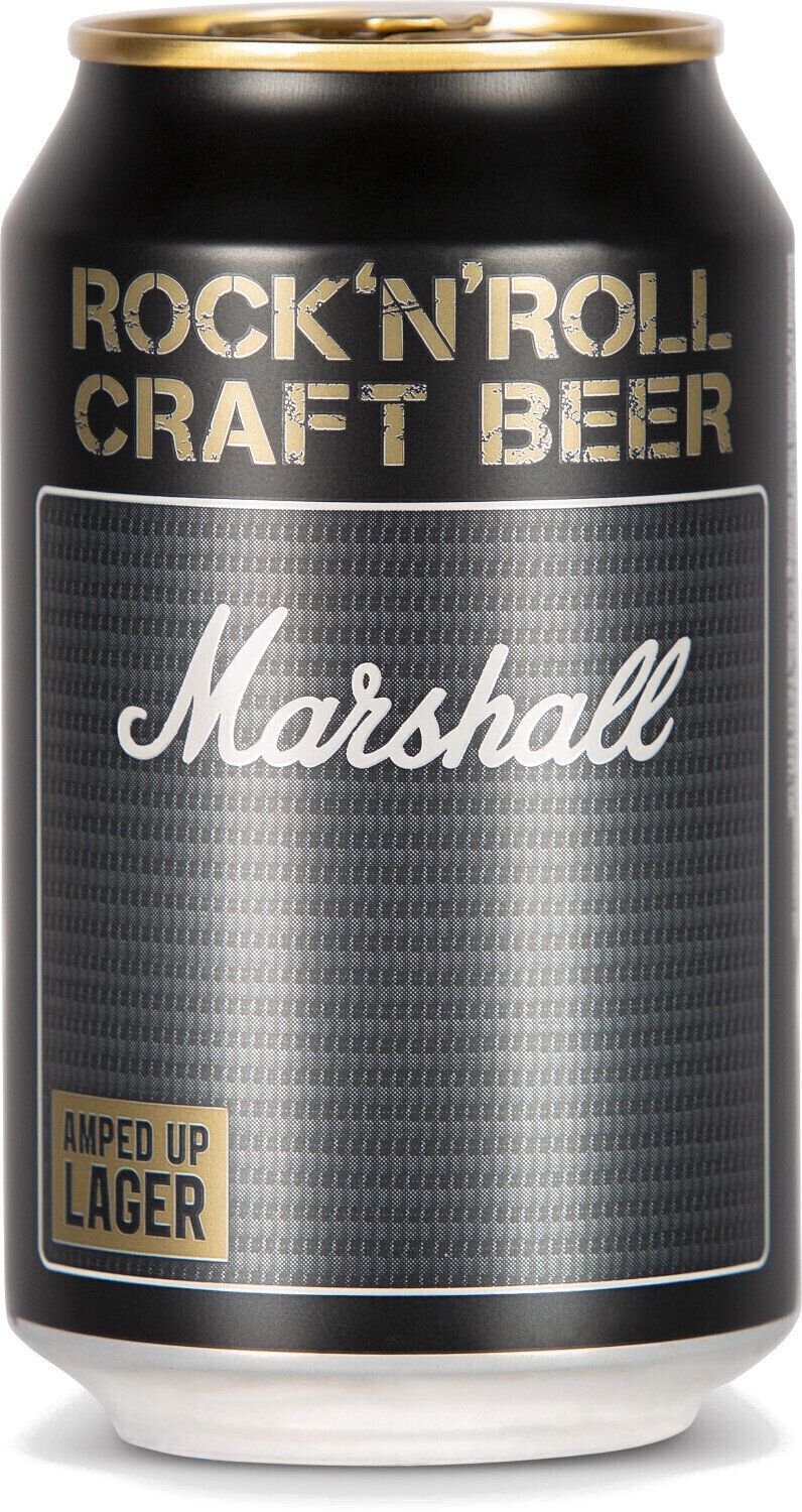 Bière Marshall Amped Up Lager Canette Bière