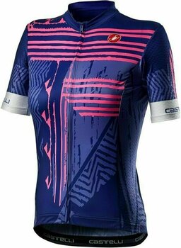Cyklo-Dres Castelli Astratta Womens Jersey Dres Lapis Blue M - 1