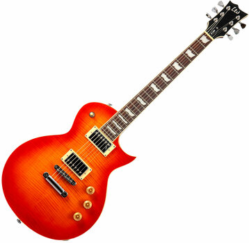 Elektriska gitarrer ESP LTD EC-256FM Faded Cherry Sunburst - 1