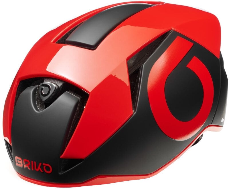 Cyklistická helma Briko Gass 2.0 Black/Red L Cyklistická helma