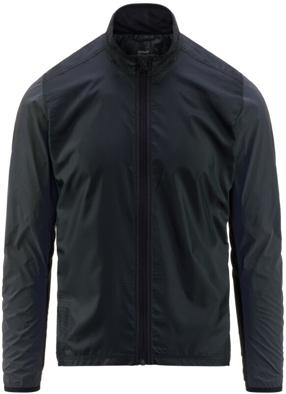 Cycling Jacket, Vest Briko Reflective Wind Black Alicious XS Jacket