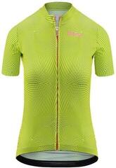 Cykeltrøje Briko Classic 2.0 Womens Jersey Lime Fluo/Blue Electric XL