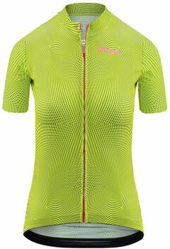 Odzież kolarska / koszulka Briko Classic 2.0 Womens Jersey Golf Lime Fluo/Blue Electric XS - 1