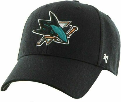 Hokejowa czapka z daszkiem San Jose Sharks NHL MVP Black Hokejowa czapka z daszkiem - 1