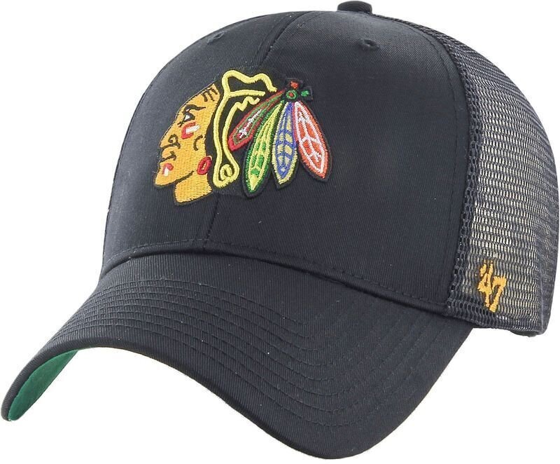 Hokejowa czapka z daszkiem Chicago Blackhawks NHL MVP Trucker Branson Black Hokejowa czapka z daszkiem