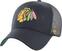 Хокейна шапка с козирка Chicago Blackhawks NHL MVP Trucker Branson Black Хокейна шапка с козирка