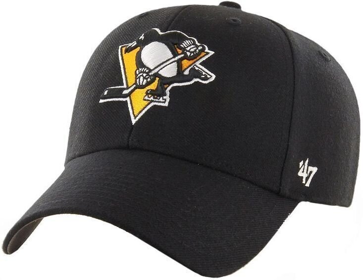 Hokejowa czapka z daszkiem Pittsburgh Penguins NHL MVP Black Hokejowa czapka z daszkiem