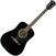 Dreadnought-gitarr Fender FA-125 Black
