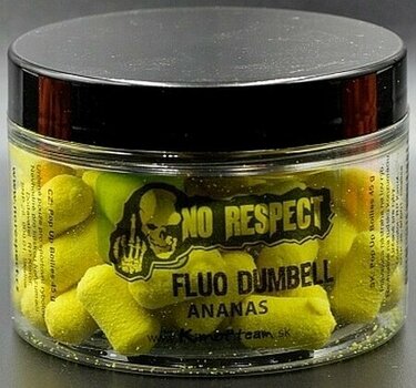 Bumbells boilies No Respect Fluo 10 mm 45 g Ananas Bumbells boilies - 1