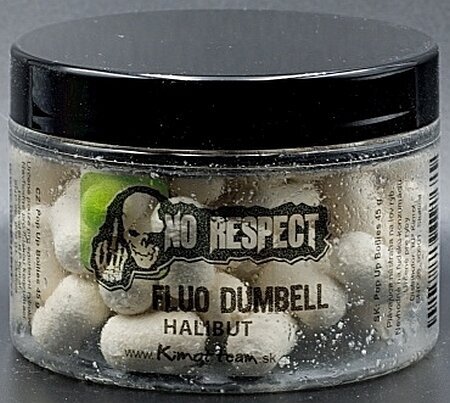 Bumbells boilies No Respect Fluo 10 mm 45 g Halibut Bumbells boilies