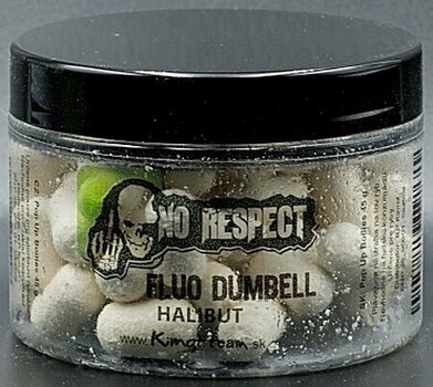 Bumbells boilies No Respect Fluo 10 mm 45 g Halibut Bumbells boilies - 1