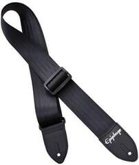 Textilgurte für Gitarren Epiphone Seatbelt Textilgurte für Gitarren Black