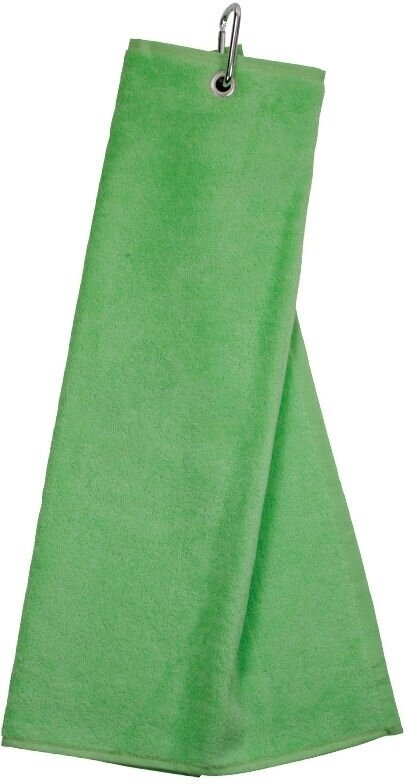 Towel Masters Golf Tri Fold Velour Towel Lime/Green
