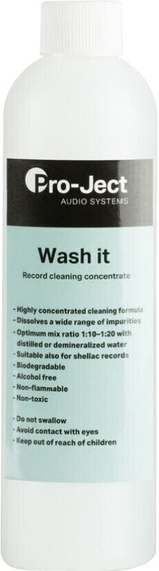 Agenți de curățare pentru înregistrările LP Pro-Ject Wash It 250 ML Soluție de curățare Agenți de curățare pentru înregistrările LP