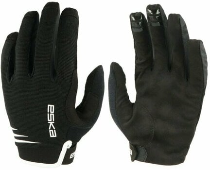 Cyklistické rukavice Eska Pure Black/White 11 Cyklistické rukavice - 1