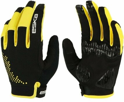 Kolesarske rokavice Eska Rebel Black/Yellow 10 Kolesarske rokavice - 1