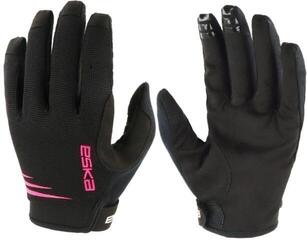 Mănuși ciclism Eska Pure Black/Pink