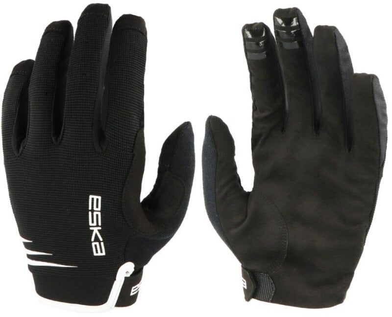 guanti da ciclismo Eska Pure Black/White 10 guanti da ciclismo