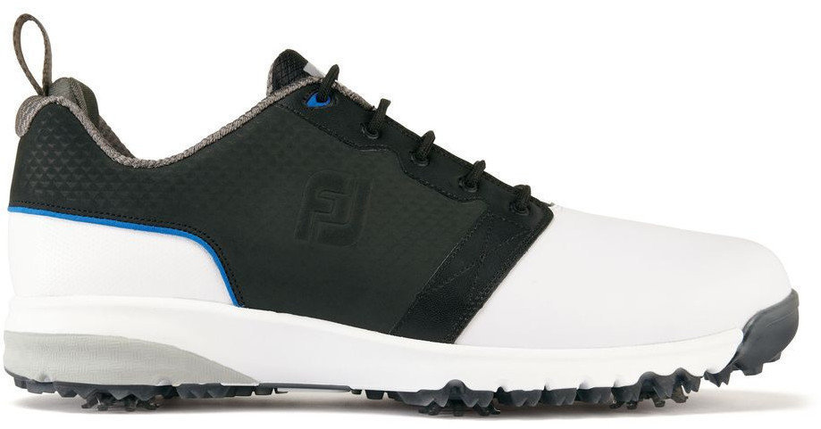 Calzado de golf para hombres Footjoy Contour Fit Mens Golf Shoes White/Black US 10,5