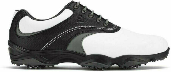 Calzado de golf para hombres Footjoy Originals Mens Golf Shoes White/Black/Grey US 9 - 1