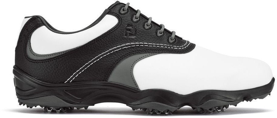 Pantofi de golf pentru bărbați Footjoy Originals Mens Golf Shoes White/Black/Grey US 9,5