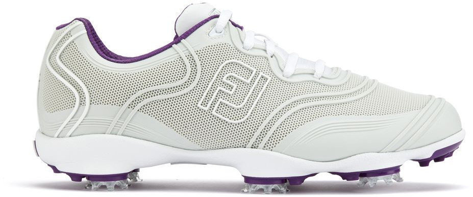 Golfschoenen voor dames Footjoy Aspire Womens Golf Shoes Grey/Grape US 7,5