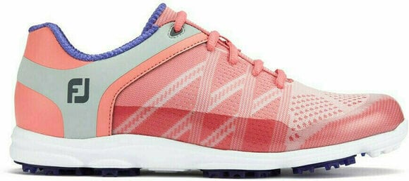 Pantofi de golf pentru femei Footjoy Sport SL Womens Golf Shoes Pink/Blue US 7 - 1