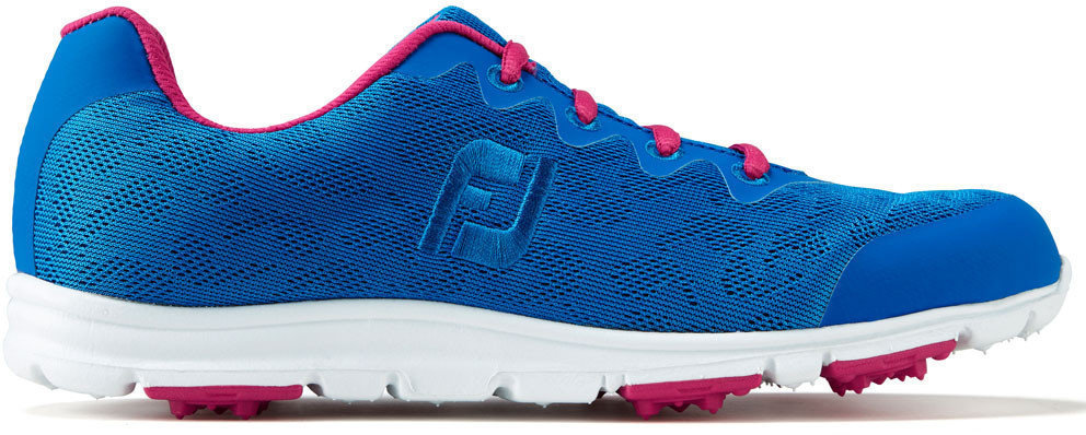 Женски голф обувки Footjoy Enjoy Cobalt/Berry 36,5