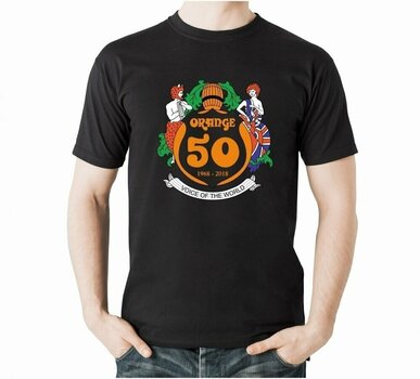 Shirt Orange 50th T-Shirt Black XL - 1