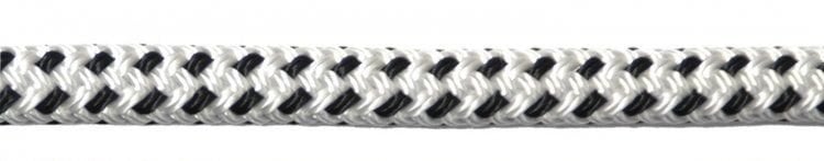 Σχοινί Πρόσδεσης FSE Robline Rio White-Black 14 mm