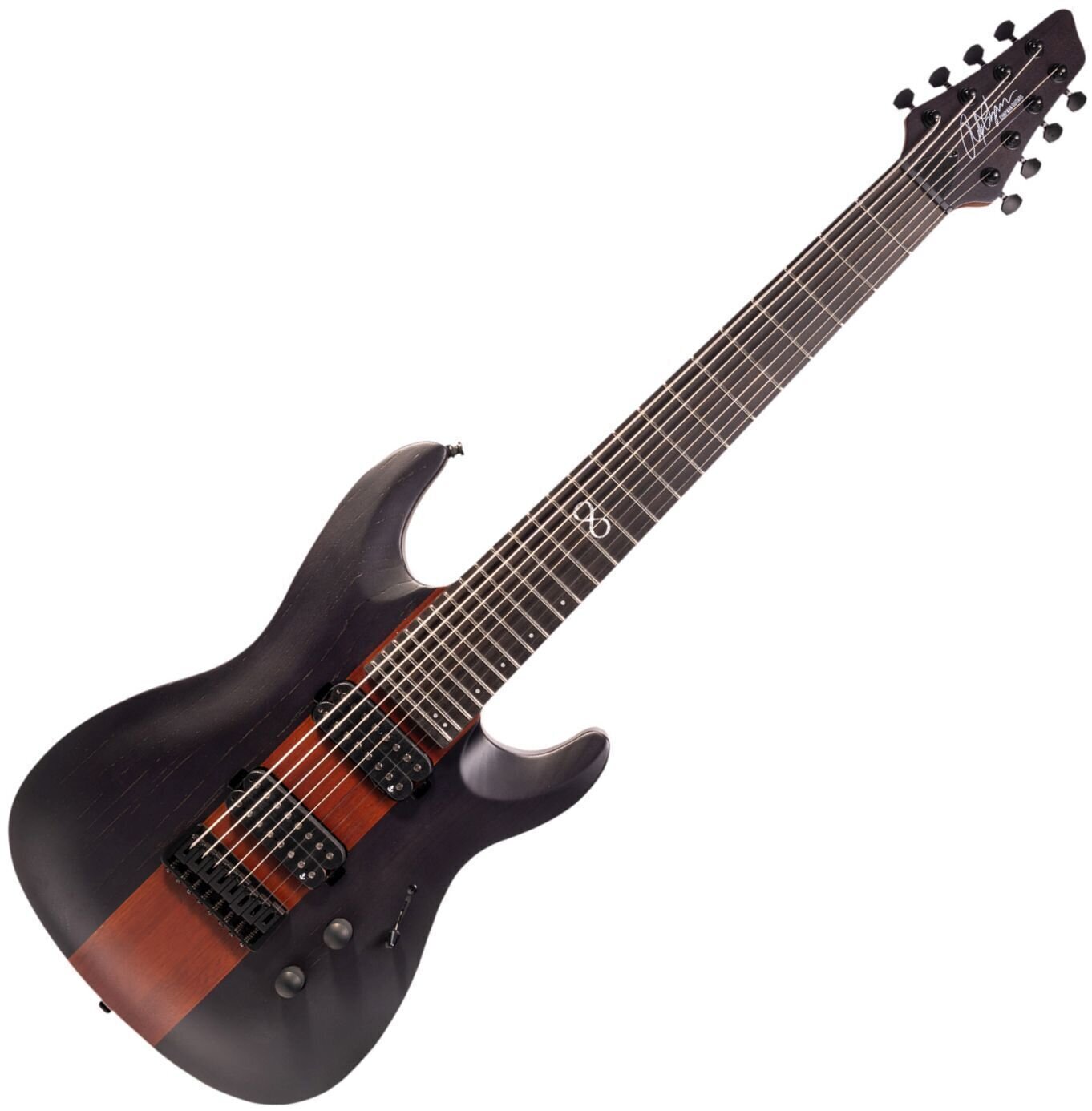 8 húros elektromos gitár Chapman Guitars ML1-8 RS Rob Scallon Lunar (Használt )