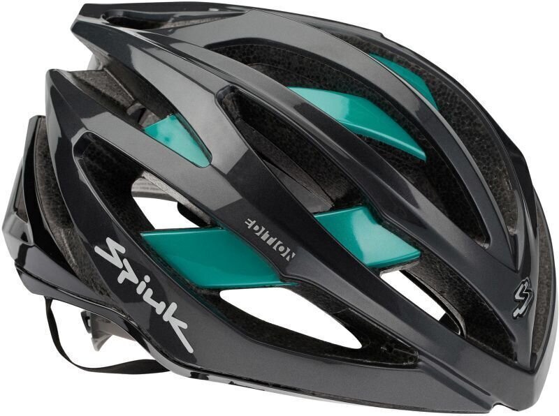 Pyöräilykypärä Spiuk Adante Edition Helmet Grey/Turquois Green M/L (53-61 cm) Pyöräilykypärä (Äskettäin avattu)