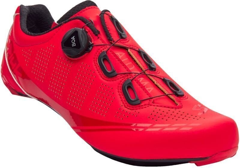 Men's Cycling Shoes Spiuk Aldama BOA Road Red 43 Men's Cycling Shoes