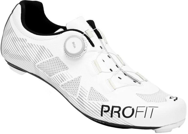 Pantofi de ciclism pentru bărbați Spiuk Profit RC BOA Road White 43 Pantofi de ciclism pentru bărbați